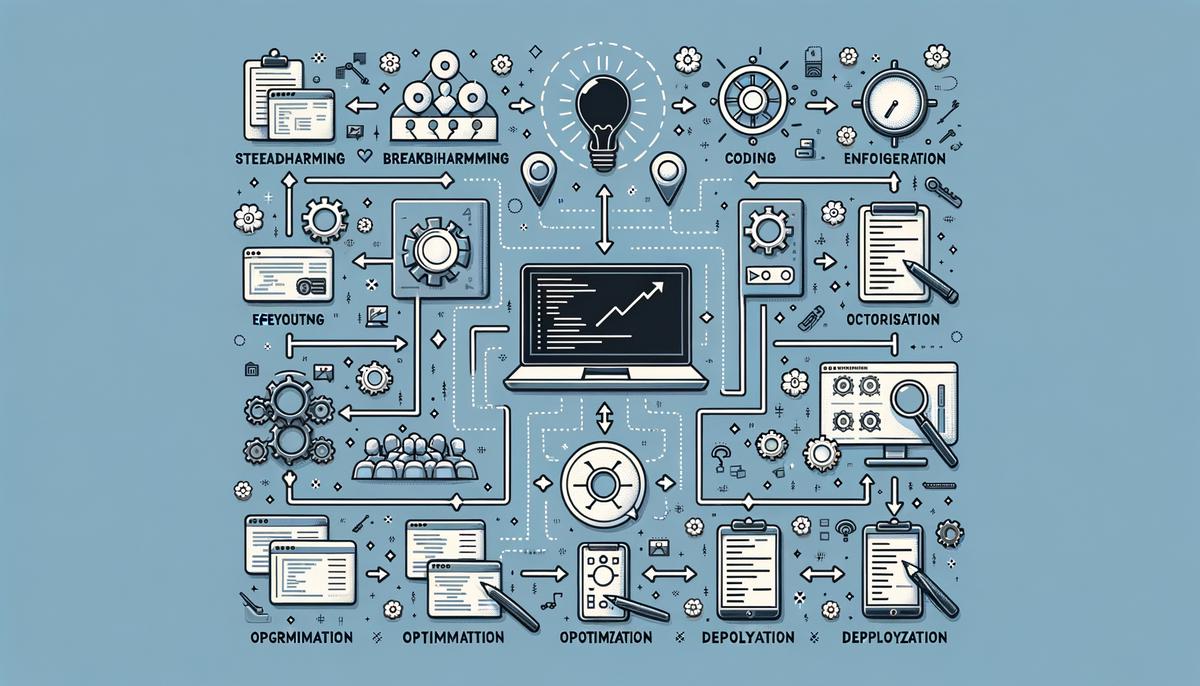 A visual representation of optimizing developer workflow with UnoCSS